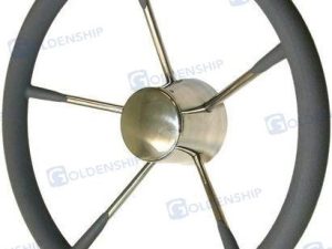 SS. STEERING WHEEL 15" WITH FOAM