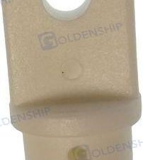 STANCHION EYE 3/4" NYLON WHITE (2)