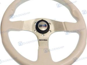 STEERING WHEEL ATLANTIC 350 MM. WHITE