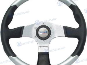 STEERING WHEEL COMBI 350MM BLACK