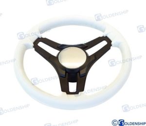 STEERING WHEEL SELVA 350 mm WHITE
