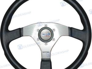 STEERING WHELL MARINA 350MM BLACK