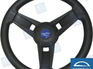 STERRING WHEEL OXNARD BLACK OVERMOLDED -