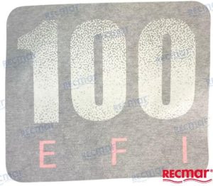 STICKER (FRONT), TOP COWLING