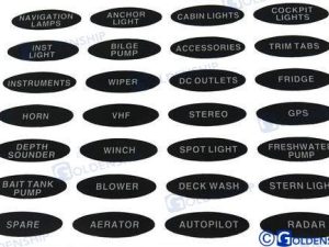 STICKER LABEL SET FOR GS11180/GS11181