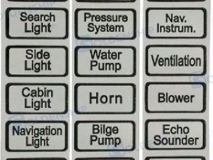 STICKERS LABEL WHITE