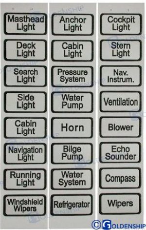 STICKERS LABEL WHITE