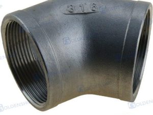 STREET ELBOW BANDED AISI 316  1-1/2
