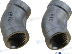 STREET ELBOW BANDED AISI 316  1/2 (2)