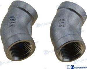 STREET ELBOW BANDED AISI 316  1/2 (2)