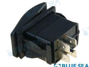 Switch  DPST Off-(On) Black