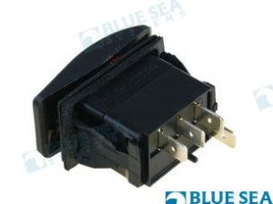 Switch  SPDT (On)-Off-On Black