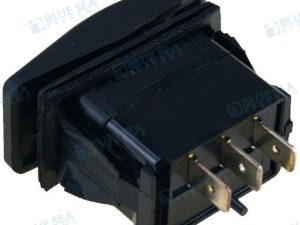 Switch  SPDT (On)-Off-(On) Black