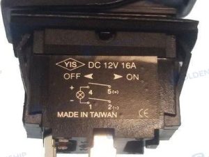 SWITCH WITH LED OFF-ON 4P