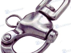 SWIVEL SNAP SHACKLE AISI-316 80 MM.
