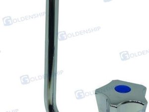 SWIVELLING FAUCET CHR.BRASS