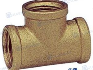 "T" BRASS  H/H/H  1"