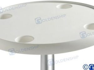 TABLE ROUND WHITE  610 mm