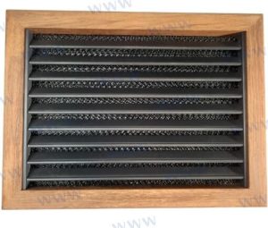 TEAK GRILL AIR INPUT 11x8