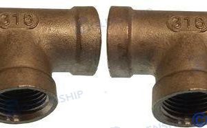 TEE BANDED AISI 316   1/2 (2)