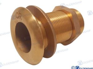 THROUGH HULL 1''1/4 BRASS CR