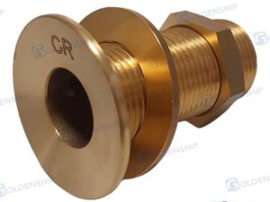 THROUGH HULL 1'' BRASS CR