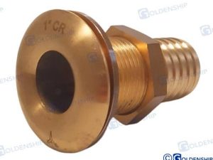 THROUGH HULL 1'' BRASS CR