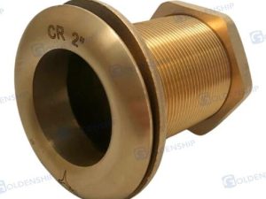 THROUGH HULL  2'' BRASS CR