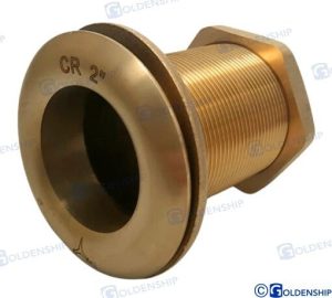 THROUGH HULL  2'' BRASS CR