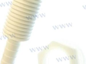 THRU HULL SCUPPER FOR 12,7 MM. HOSE