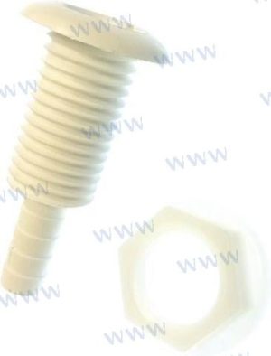 THRU HULL SCUPPER FOR 12,7 MM. HOSE