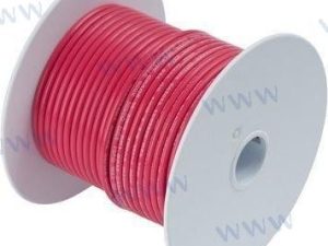 TINNED COPPER WIRE 2AWG (33mm²) Red 100f