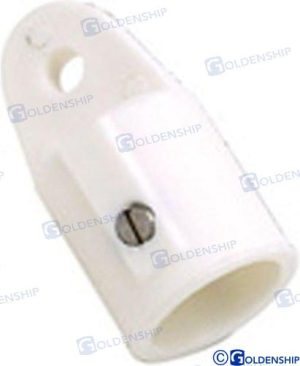 TOP CAP 3/4" NYLON WHITE (2)