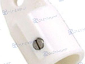 TOP CAP 7/8" NYLON WHITE (2)