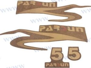 TOP COWLING STICKER FOR 5HP