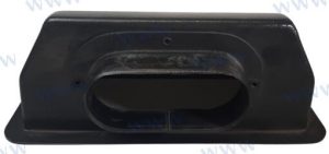 TRANSITION BOX 12x4 LATERAL OVAL