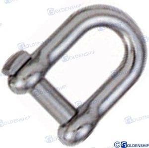 TRAWLING D SHACKLE, SCREW PIN 12MM (10)