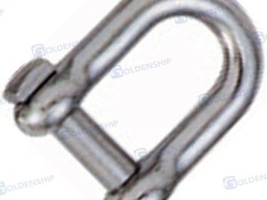 TRAWLING D SHACKLE, SCREW PIN 25 MM