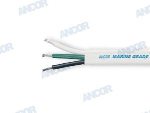 TRIPLEX FLAT CABLE 8/3AWG  (3X8MM2) 50'