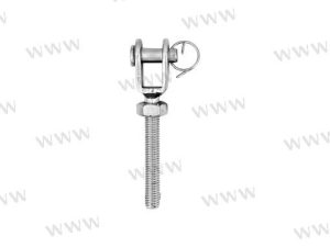 TURNBUCKLE TERMINAL SS 10MM (5)