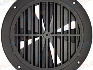VENT COVER BLACK - 2 BLADES