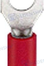 VINYL-INSULATED RING TERM. RED (25)