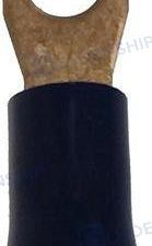 VINYL-INSULATED SPADE TERM. BLUE (25)