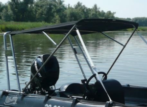 Whaly 370-455R Bimini Black