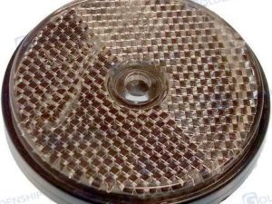 WHITE ROUND REFLECTOR