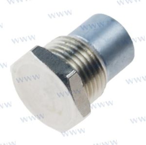 ZINC ANODE FOR EXCHANGER