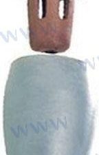 ZINC BRAVO 2 PROP NUT ASSBLY